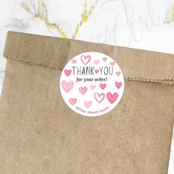 120 Pack QR Personalized Thank You Cards & Stickers - Picture 8 of 8